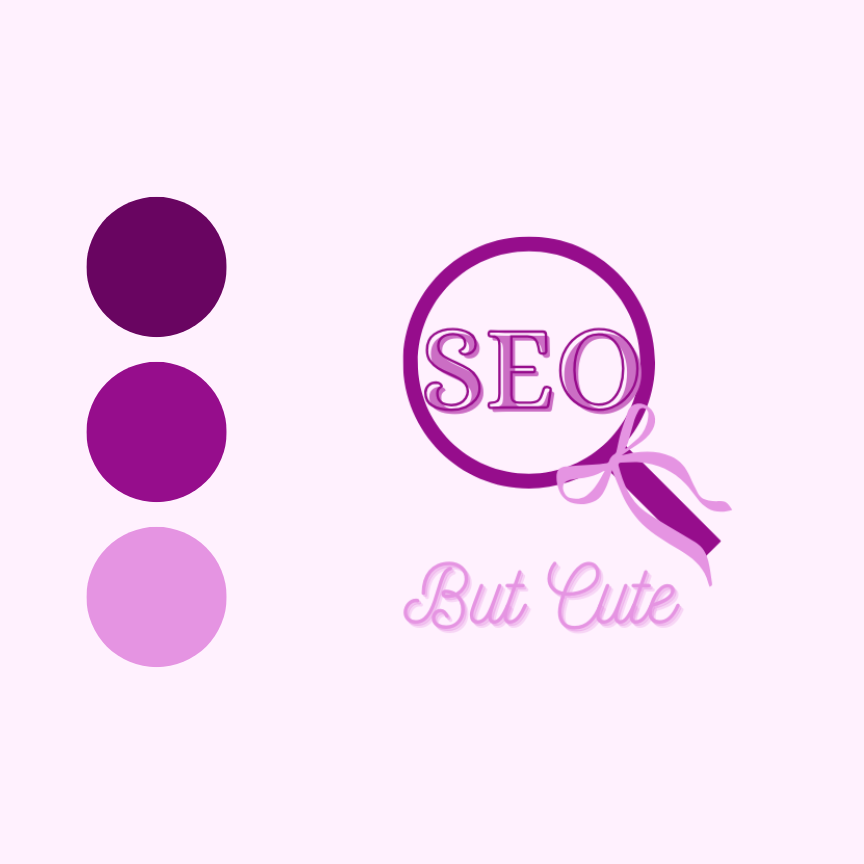 SEO But Cute original colour palette