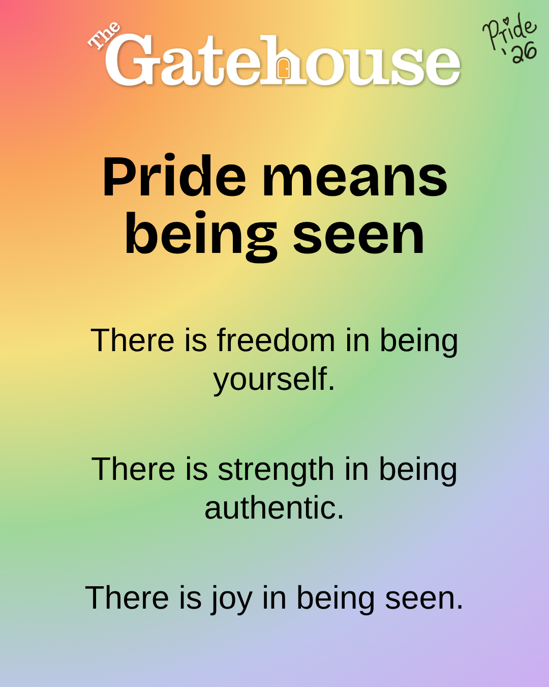 Being Seen - GH Pride26